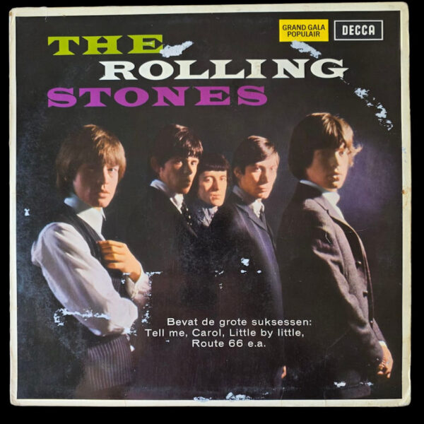 ROLLING STONES *Made in Holland Decca Plak 8 / Kapak 7
