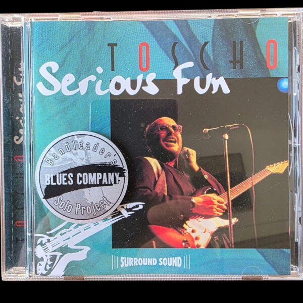 TOSCHO Serius fan *Printed in Germany Blues CD 8,5/8,5