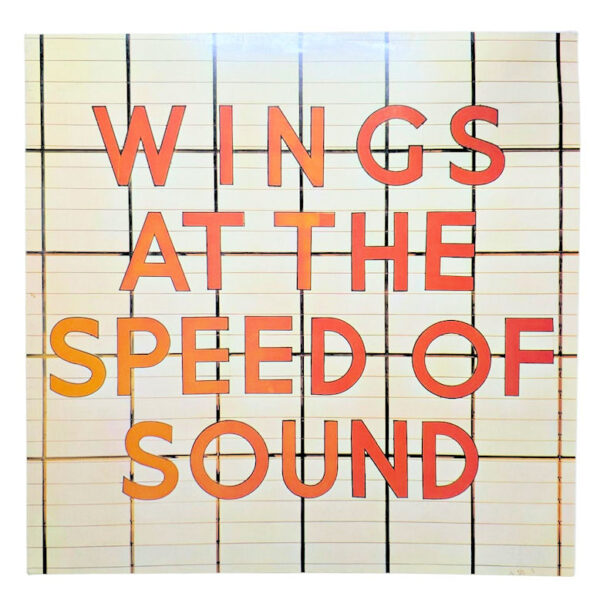 WINGS PAUL MC CARTNEY at the speed of sound 8,5/8,5 Printed in Germany