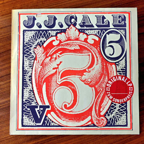 J.J. CALE 5 *Printed in Germany LP 8,5 / Kapak 8,5