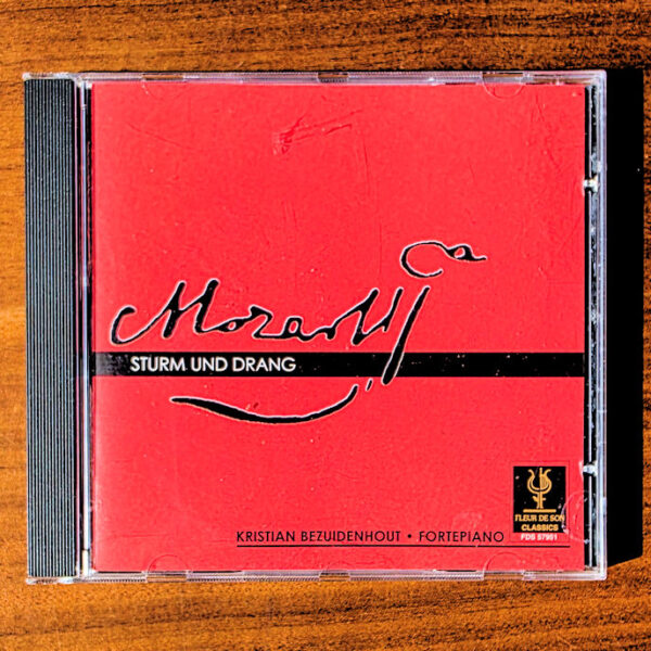 WOLGANG AMADEUS MOZART Sturm und Drang  *Printed in E.U. CD 9 kapak 8,5