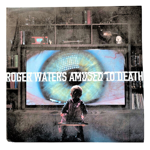 ROGER WATERS amused to death 1991 Printed in U.S.A. Palk 9 / Kapak 8  *Double LP - Gatefold *SATILDI - OUT OF STOCK