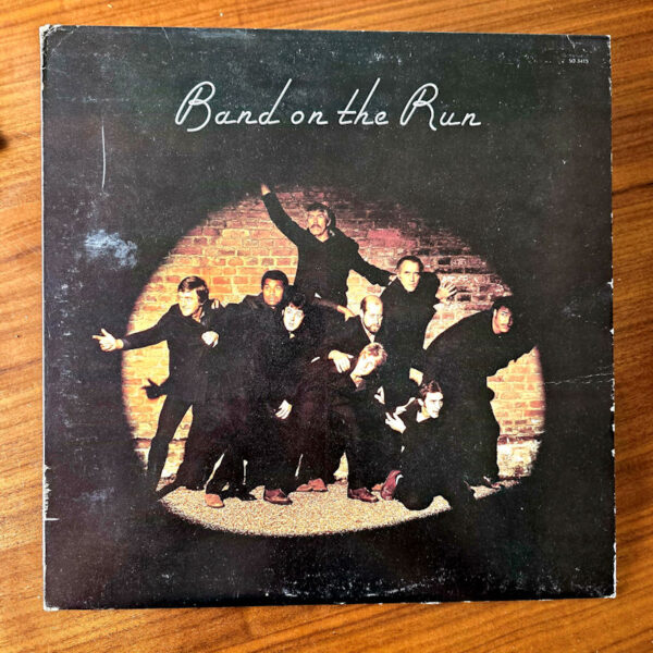 WINGS Paul Mc CARTNEY band on the run  *Printed in U.S.A. LP 8,5 / Kapak 8,5 incl. poster