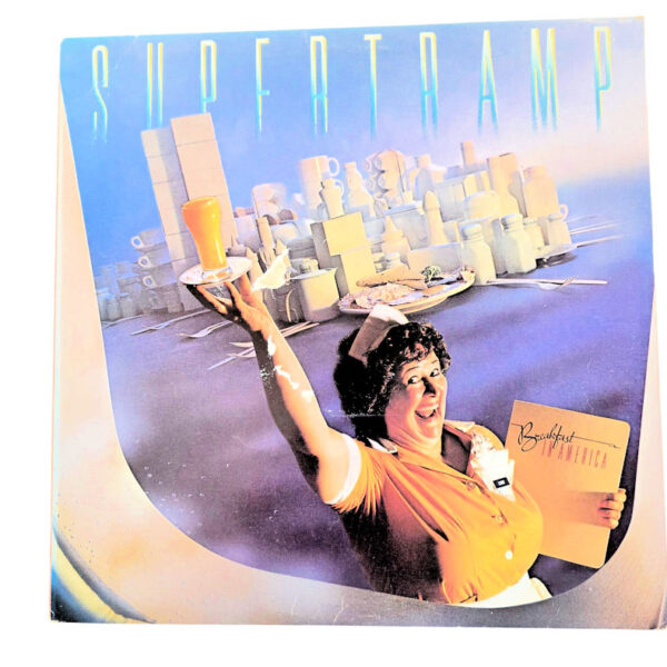SUPERTRAMP Breakfast in America *Printed in U.S.A. Palk 8,5/ Kapak 7,5 Gatefold