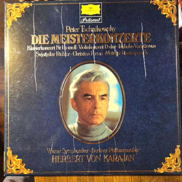 TSCHAIKOWSKY Drigend H. von KARAJAN  *Printed in Germany LP 8,5 / Kapak 8,5