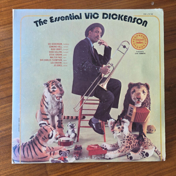 VIC DICKENSON Jazz sesions  *Printed in U.S.A. LP 8,5 / Kapak 8,5 Double album