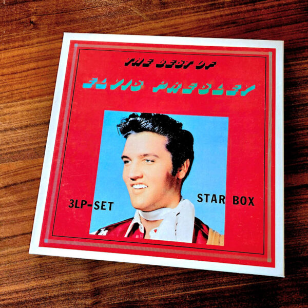 ELVIS PRESLEY the best of  *Printed in E.U. Triple LP 9 / Kapak 9