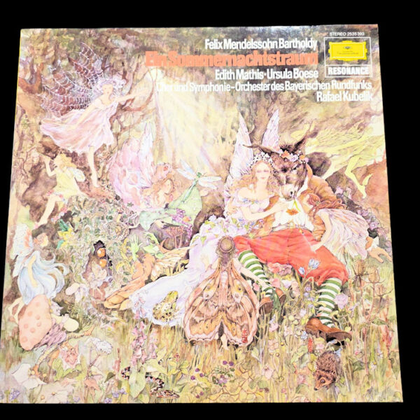FELIX MENDESSOHN Ein Sommernachtstraum *Printed in Germany LP 9 / Kapak 8,5