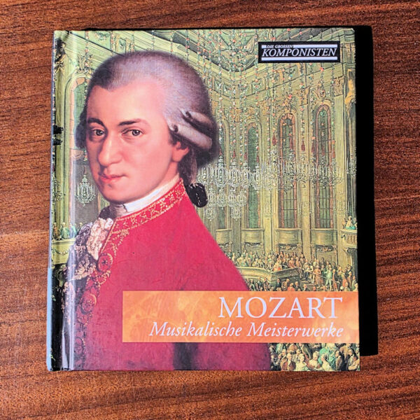 WOLGANG AMADEUS MOZART Meisterwerke  *Printed in E.U. CD 9 kapak 9