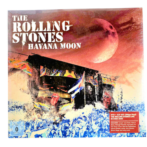 ROLLING STONES Havana moon (Triple LP+Bonus DVD) *Printed in E.U. (not opened)
