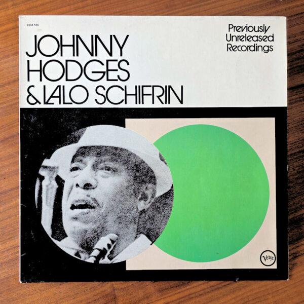 JOHNNY HODGES & LALO SCHIFRIN  *Printed in Germany LP 8,5 / Kapak 8,5