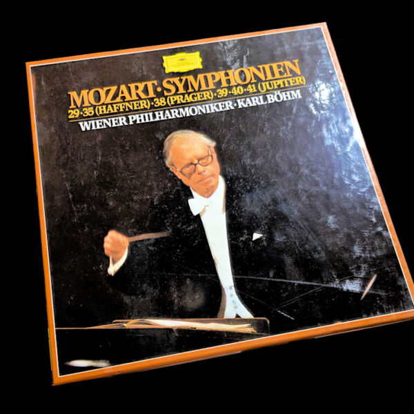 MOZART Symphonien Wiener Philharmoniker - Karl Böhm *Printed in Germany LP 9 / Kapak 8,5 *SATILDI - OUT OF STOCK