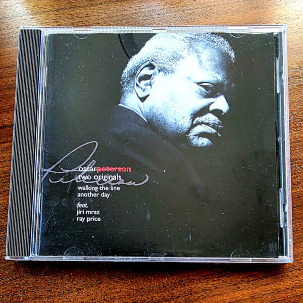 OSCAR PETERSON two originals WALKING THE LIE & ANOTHER DAY*Printed in E.U. CD-Cover 9/8,5