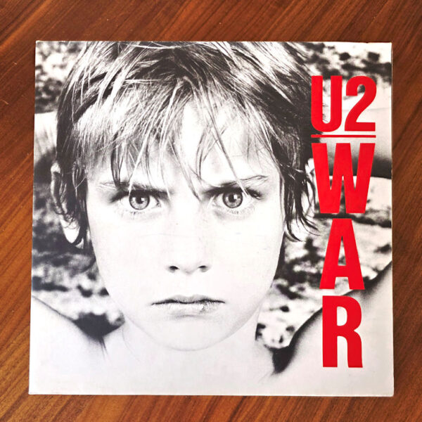 U2 war *Printed in Germany LP 8,5 / Kapak 8,5