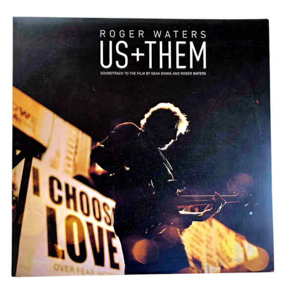 ROGER WATERS us + them *Printed in E.U. Palk 9/ Kapak 9 *Triple LP - Gatefold