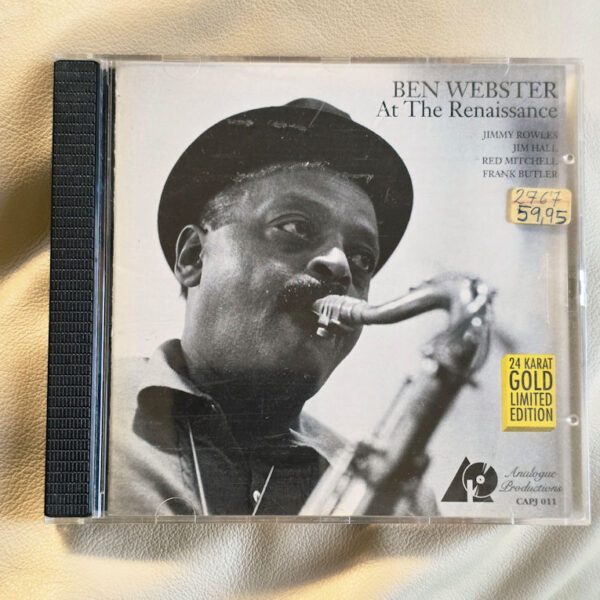 BEN WEBSTER at the renaissance *Printed in U.S.A. CD ex/vg