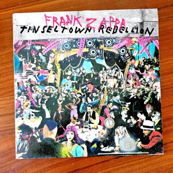 FRANK ZAPPA tinsel town rebellion (Double LP) *Printed in Holland Palk 8,5 / Kapak 8