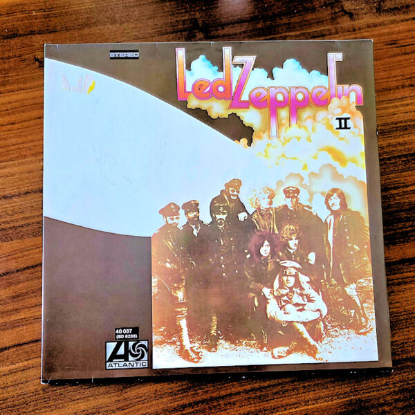 LED ZEPPELIN II *Printed in France Palk 8,5 / Kapak 9 Gatefold