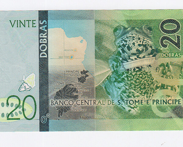 SAO TOMÉ e PRICIPE 20 Dobras 2016 UNC - çil