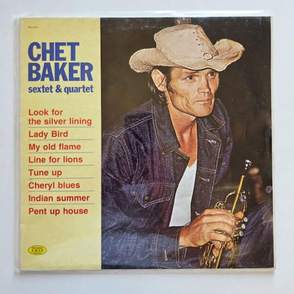 CHET BAKER sextet & quartet Jazz *Printed in Italy 8 / Kapak 8,5