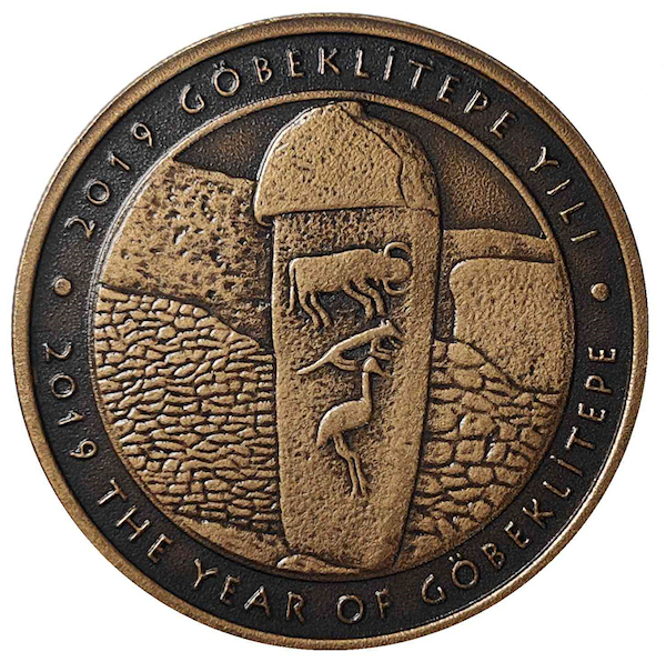 Göbeklitepe 2019 DARPHANE HATIRA Bronz Sertifikalı