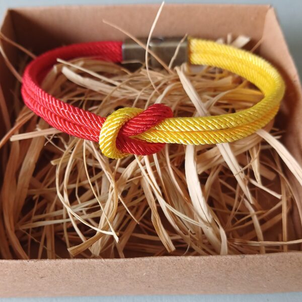 Renklerine Sadık Olanlara"Taraftar Bilekliği"(Sarı Kırmızı)