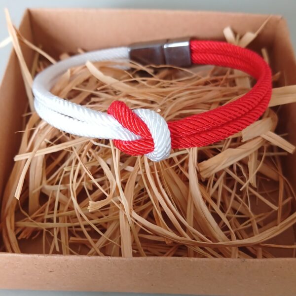 Memleket Sevdalılarına "Taraftar Bilekliği" (Kırmızı Beyaz)