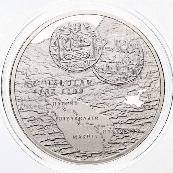 Anadolu Beylikleri serisi no.2 - ARTUKLULAR 2020 hatıra parası gümüş sertifikalı