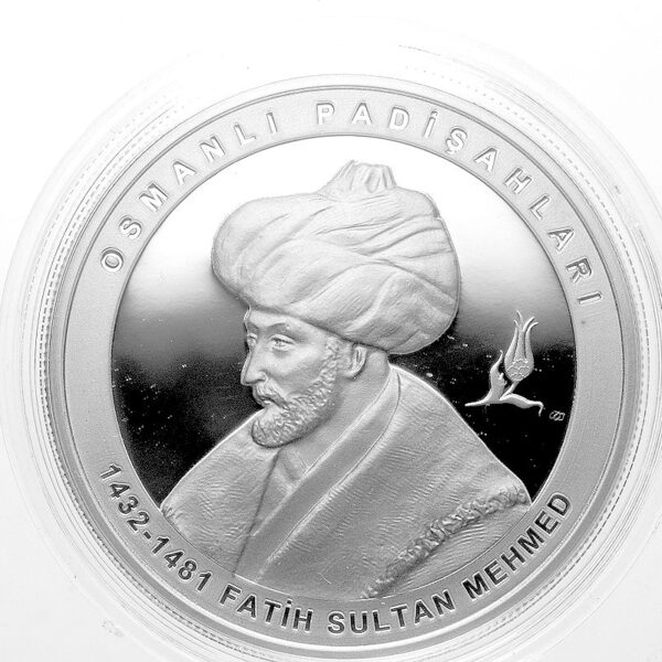 Darhane Osmanlı padişahları I. Mehmet (Fatih Sultan Mehmet) hatıra parası gümüş *sertifikasız