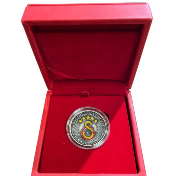 Galatasaray 25. Şampiyonluk Hatıra Parası Kutulu & Sertifikalı
