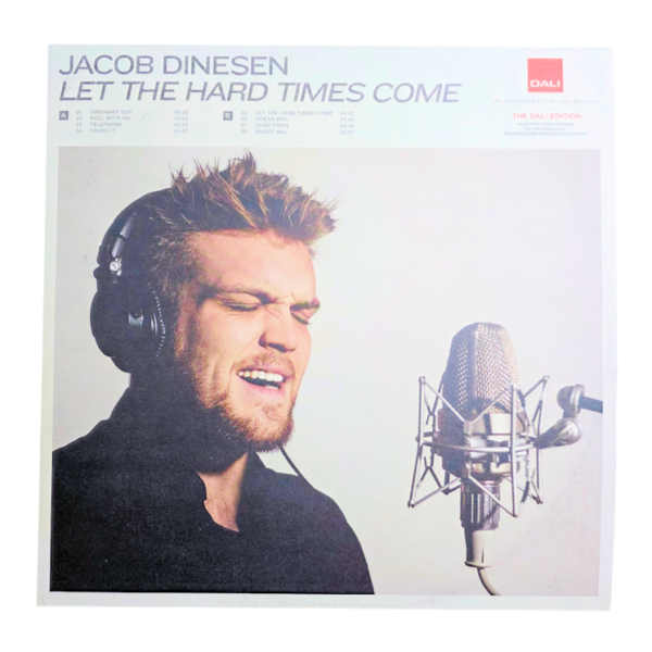 JAKOB DINESEN let the hard times come *Printed in Denmark LP 8,5 / Kapak 8,5