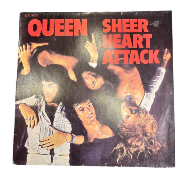Queen - Sheer Heart Attack LP- 1974 Orijinal Baskı - Klasik Rock Arşivi