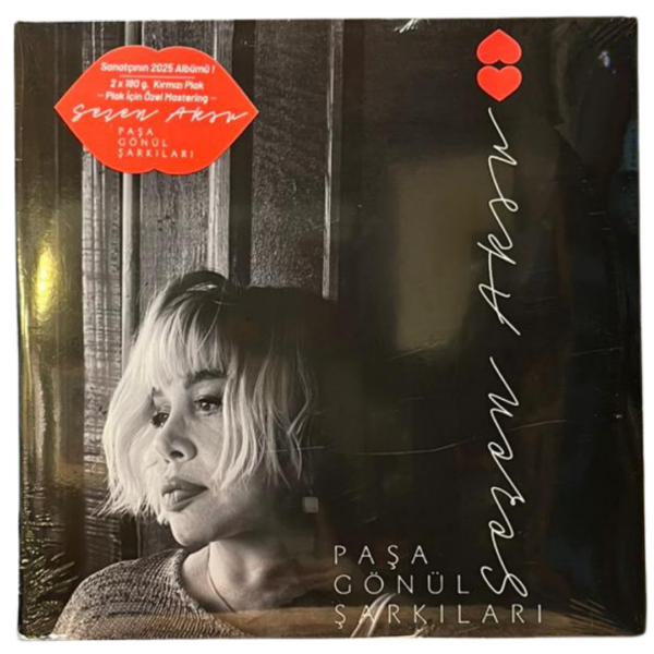 SEZEN AKSU - PAŞA GÖNÜL ŞARKILARI 2LP PLAK 10 / KAPAK 10