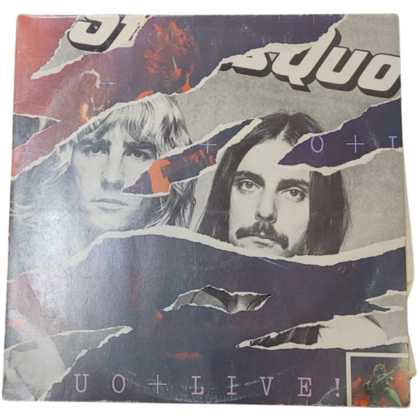 STATUS QUO – Live! | Orijinal Dönem Baskı | Plak 8 / Kapak 8.5