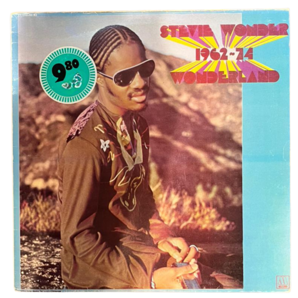STEVIE WONDER – Wonderland 1962-74 LP | Orijinal Dönem Baskı | Plak 8 / Kapak 8.5