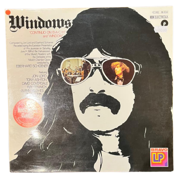 JON LORD & EBERHARD SCHOENER  LP | Orijinal Dönem Baskı | Plak 8 / Kapak 8.5