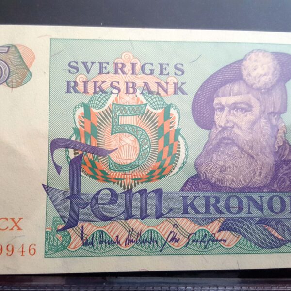 SWEDEN Isveç 5 Kroner 1968 - EF *ççt