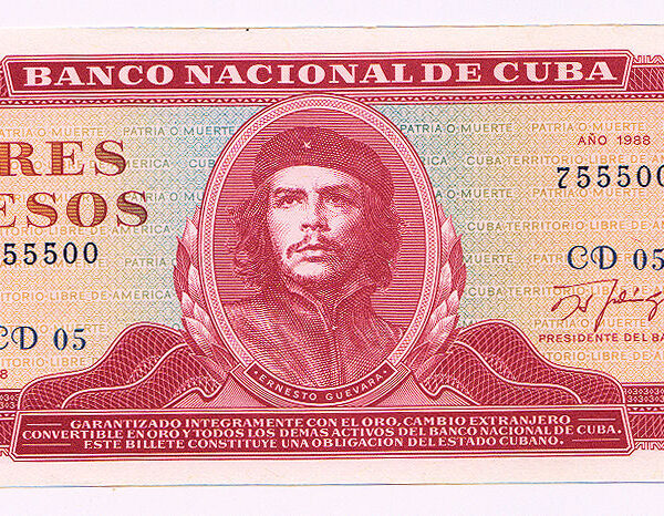 CUBA 3 Pesos 1988 Che Guavera UNC