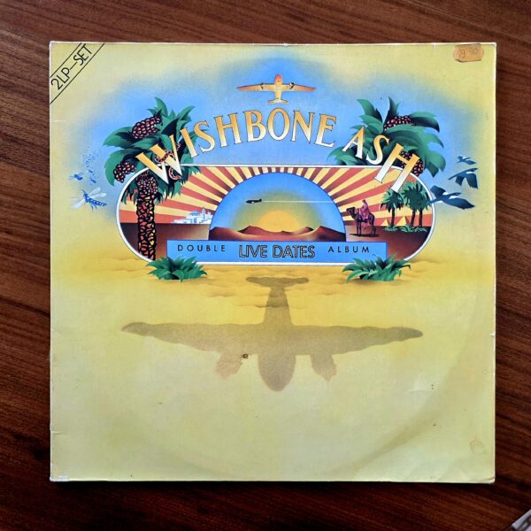 WISHBONE ASH Live dates  *Gatefold Double LP Printed in Germany 8/8