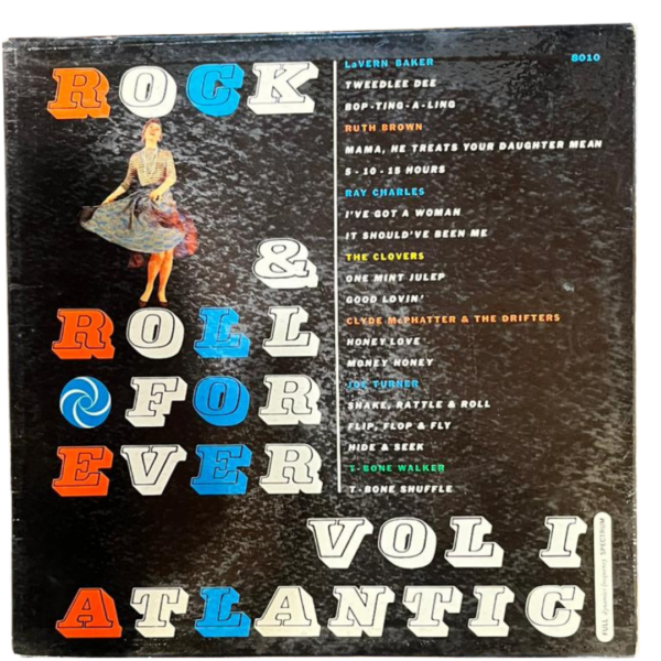 VARIOUS ARTISTS – Rock & Roll For Ever Vol. 1 (Atlantic) LP | Orijinal Dönem Baskı | Plak 8 / Kapak 8.5