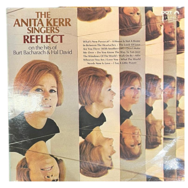 THE ANITA KERR SINGERS – Reflect on the Hits of Burt Bacharach & Hal David (ABD Baskı) Plak 8 / Kapak 7,5