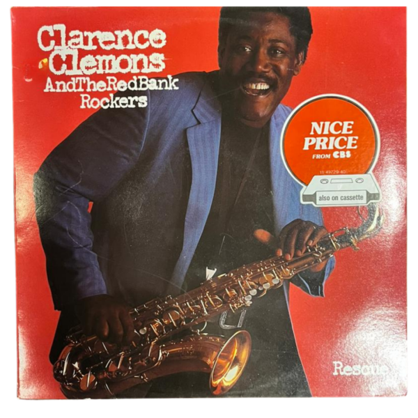 CLARENCE CLEMONS AND THE RED BANK ROCKERS – Rescue (ABD / CBS Nice Price Baskı) Plak 7,5 / Kapak 7,5