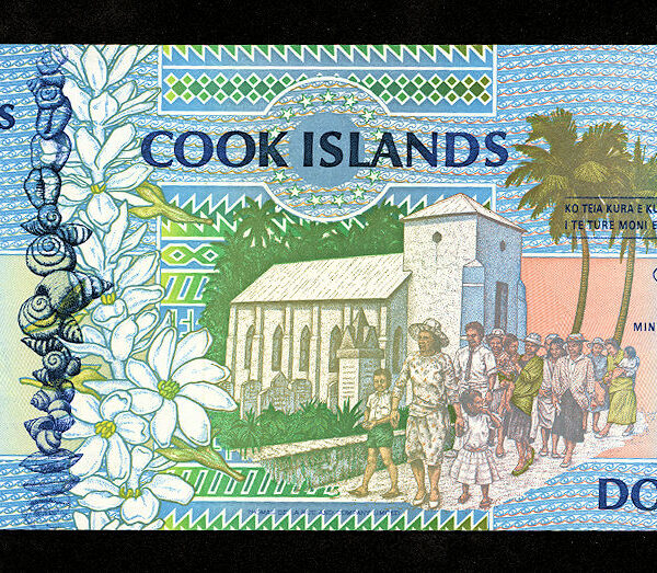 COOK ISLAND 50 Dollars UNC