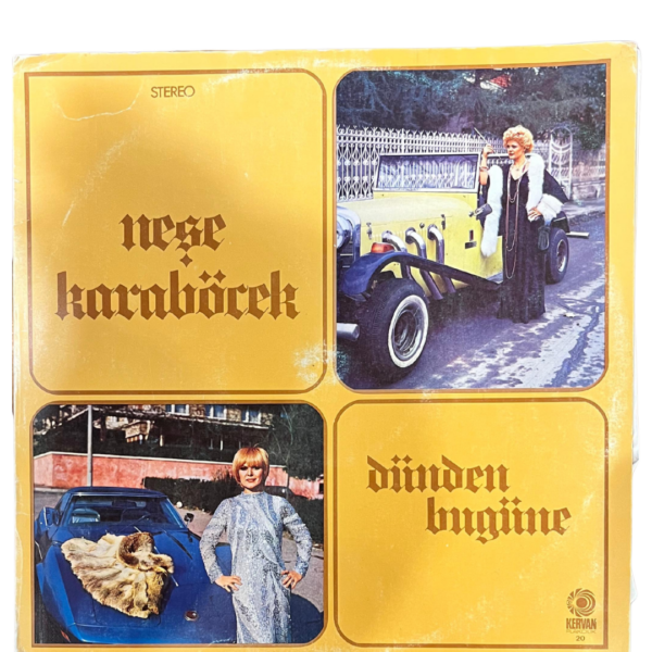 NEŞE KARABÖCEK – Dünden Bugüne LP | Orijinal Türkiye Baskı | Plak 8 / Kapak 8.5