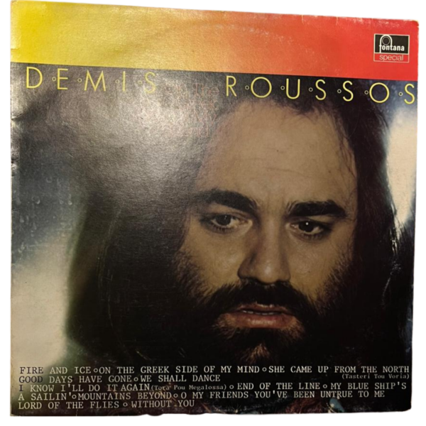 DEMIS ROUSSOS – Demis LP | Orijinal Dönem Press | Plak 8 / Kapak 8.5