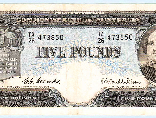 AUSTRALIA Avustralya 5 Dolars Commonwealth Australia - VF