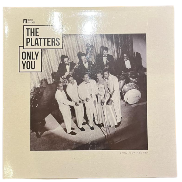 THE PLATTERS – Only You LP | Vocal Jazz, Doo-Wop | Plak 8,5 / Kapak 8