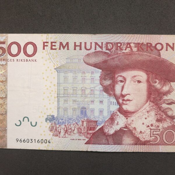 SWEDEN 500 Kronor 2007-12 - VF *çt