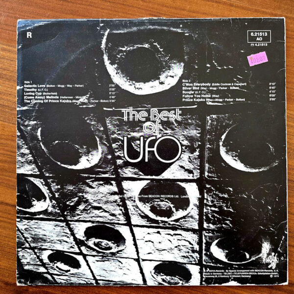 UFO the best of   *Printed in Germany 8,5/8