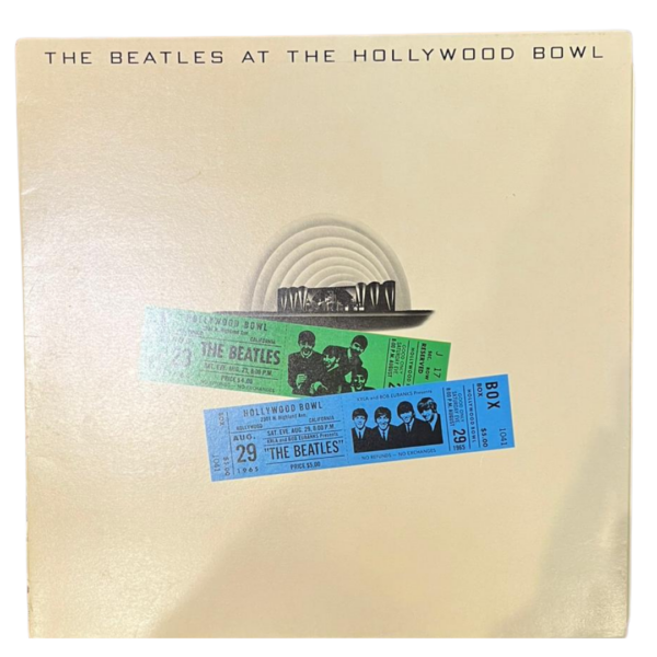 THE BEATLES – At The Hollywood Bowl Plak 8,5 / Kapak 8,5